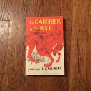 Catcher in the Rye by JD Salinger.
